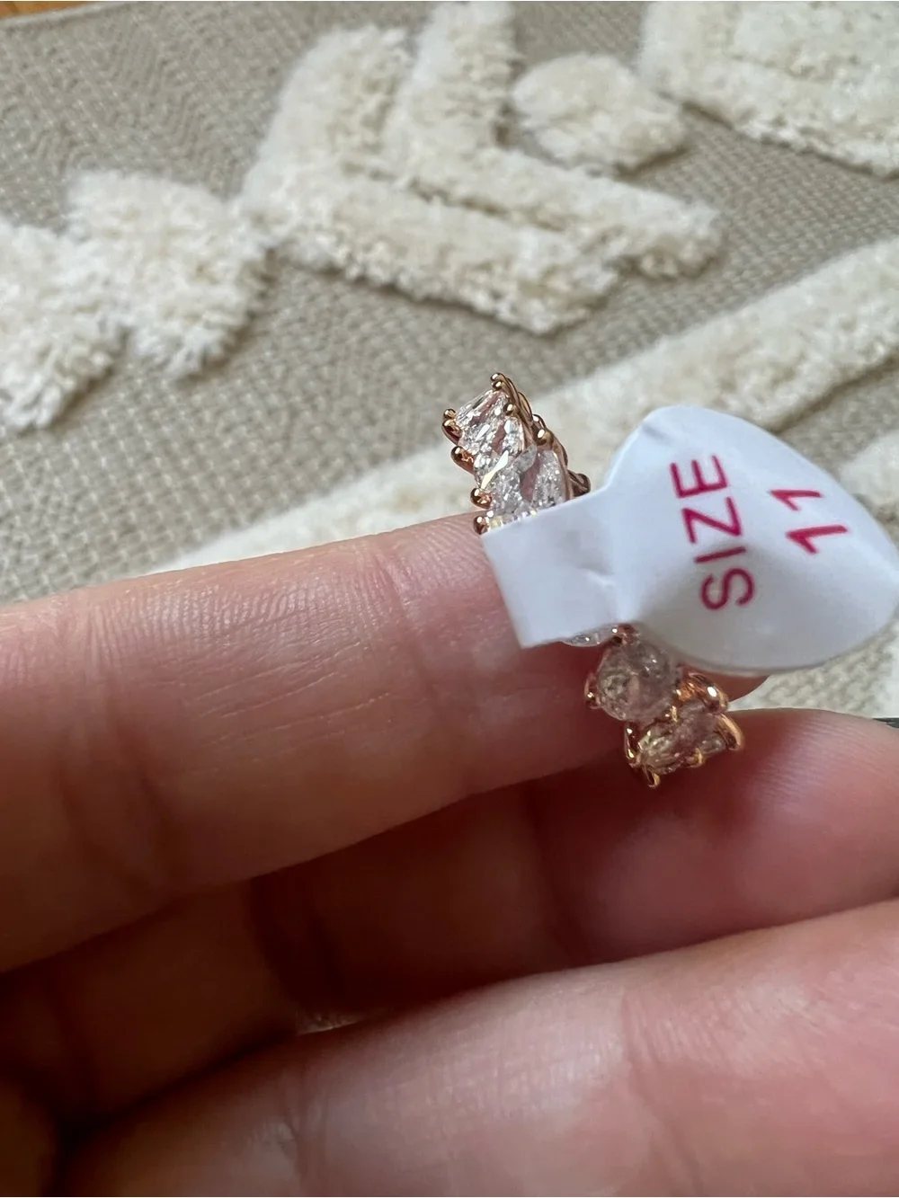Bomb party rbp8358 a swirling moment ring size 11 new !!